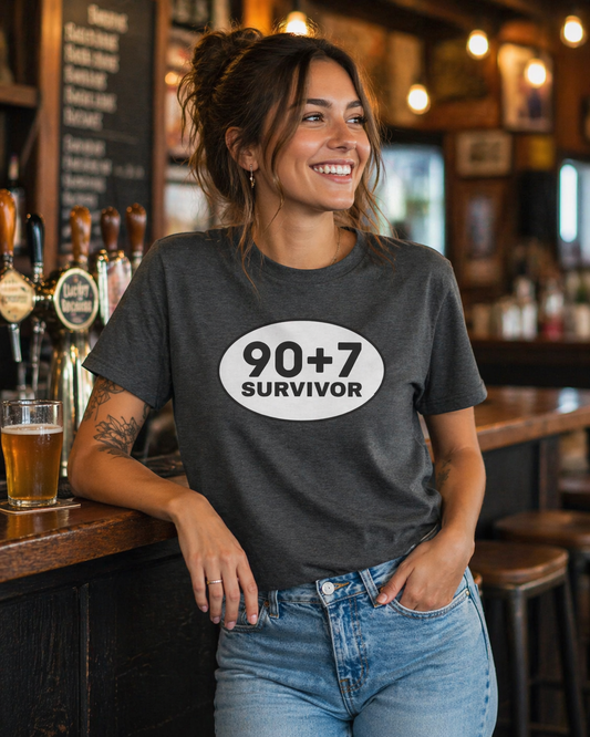 90+7 Survivor Unisex T-Shirt