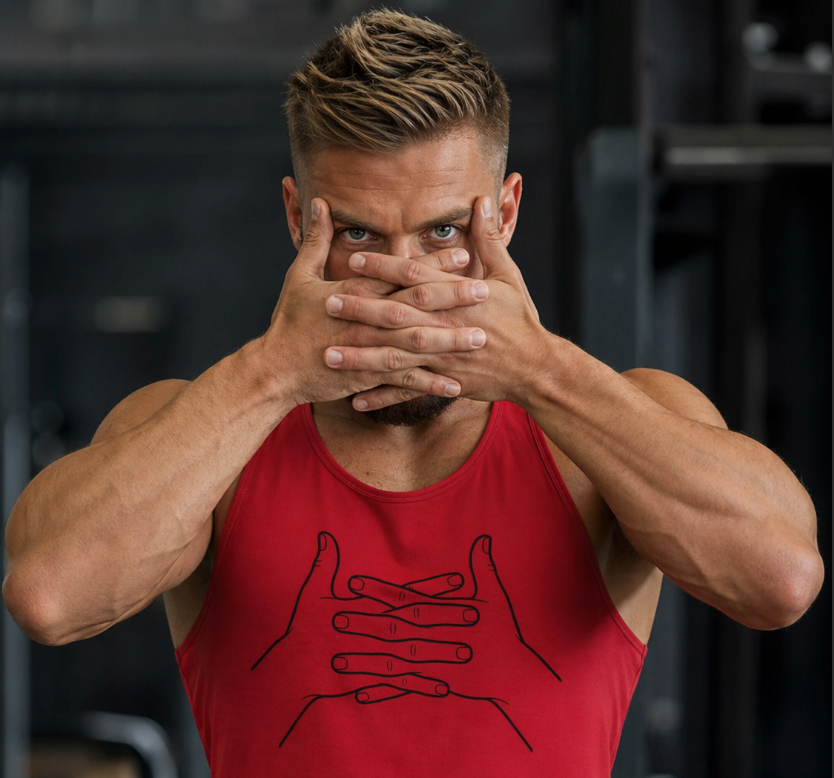 Hand Mask Tank Top