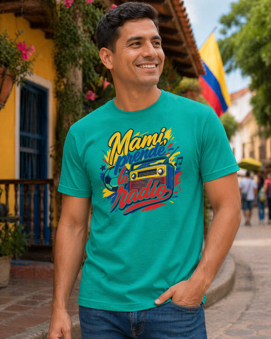 Mami, Prende la Radio Unisex T-Shirt